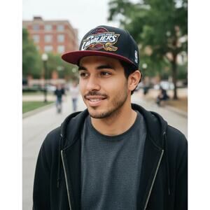 Mitchell & Ness NBA Cleveland Cavaliers Adjustable Fit Snapback Hat Cap